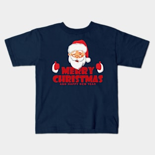 Merry Christmas And Happy New Year | Christmas Kids T-Shirt